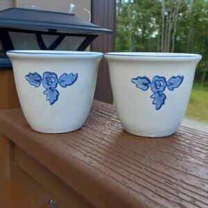 Vintage Pfaltzgraff Yorktowne Condiment Dipping Custard Bowls